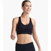 2XU Motion Racerback Bra Black/Black - XS