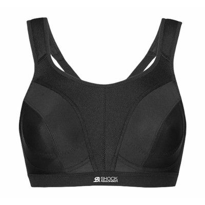 Active D+ Classic Support Bra, Black, 80g,  Shock Arbsober