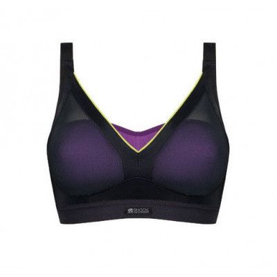 Active Shaped Support - Black, Black Multico, 70b,  Shock Arbsober