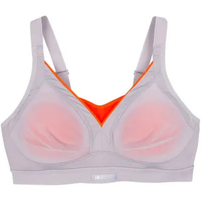 Active Shaped Support - Grey/G, Grey/Grenadine, 70a,  Löparkläder