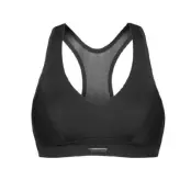 Active Sports Padded Bra - Bla, Black, 80a,  Sport-Bh