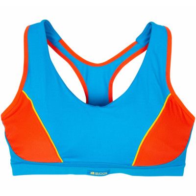 Active Sports Padded Bra - Bla, Blue/Grenadine, 70d,  Sport-Bh