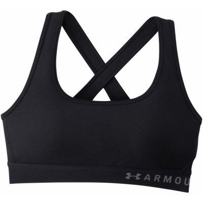 Armour Mid Crossback Bra, Black, Xxxl,  Under Armour