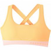 Armour Mid Crossback Bra, Orange, M,  Under Armor