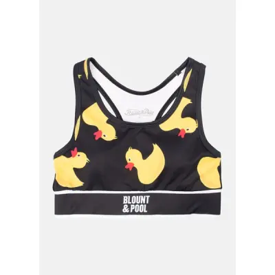 Aruba Top W, Black Yellow Duck, 40,  Linnen