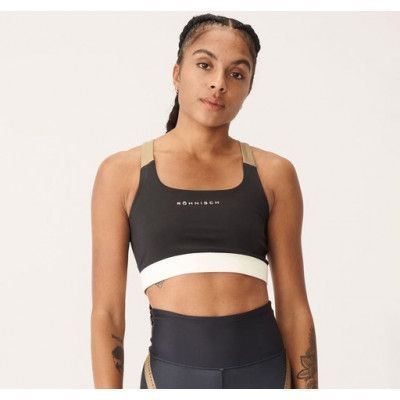Billie Jean Sportsbra, Obsidian Black, S,  Sport-Bh