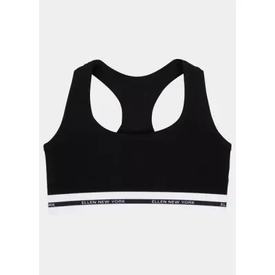 Bralette, Black, M,  Ellen New York