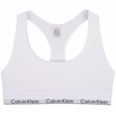 Bralette, White, L,  Calvin Klein