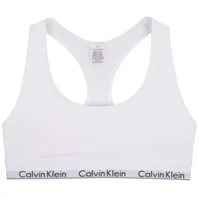 Bralette, White, S,  Calvin Klein