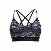 Flattering Sportsbra, Black Ocean Ripple, Xs,  Röhnisch