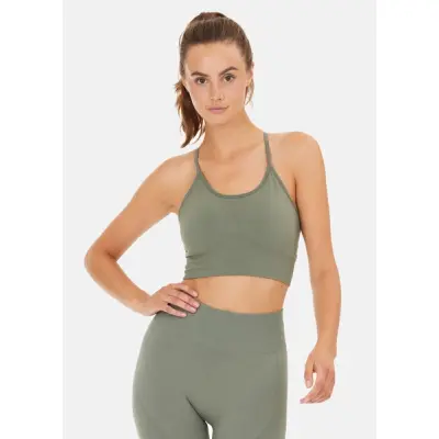 Foan W Seamless Bra, Smoked Sage, 2xs/Xs,  Sport-Bh