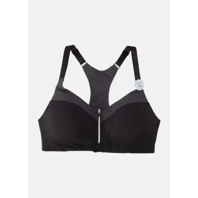 Front Zip Sports Bra
