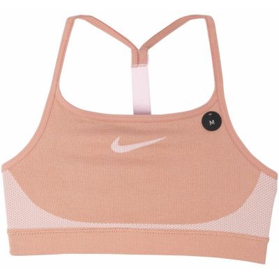 Girls' Nike Sports Bra, Rose Gold/Pink Foam /Pink Foam, M,  Sport-Bh