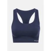 Hmltif Seamless Sports Top, Black Iris, M,  Sport-Bh