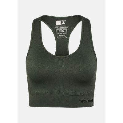 Hmltif Seamless Sports Top, Climbing Ivy, M,  Sport-Bh