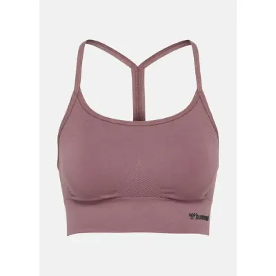 Hmltiffy Seamless Sports Top, Rose Taupe, L,  Sport-Bh