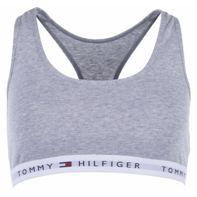 Iconic Bralette, Grey Heather, Xs,  Tommy Hilfiger