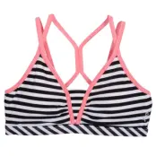 Julie Sport Top, Black/White Stripe, Xs,  Sport-Bh