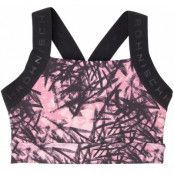 Kay Printed Sports Bra, Sketch Pale Pink, S,  Röhnisch