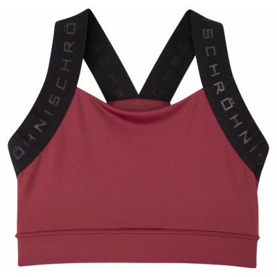 Kay Sports Bra, Burgundy, S,  Röhnisch