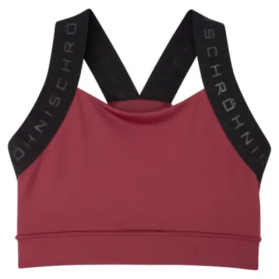 Kay Sports Bra, Burgundy, Xs,  Röhnisch