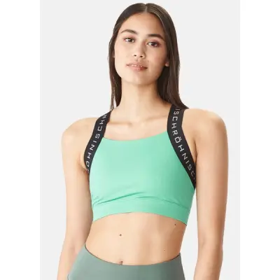 Kay Sports Bra, Mint Leaf, L,  Röhnisch