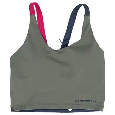 La Sportiva Cosmosis Bra Tank W Night Sky/Limestone - L