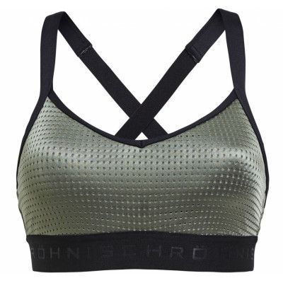 Mesh Sports Bra, Combat Green, Xs,  Röhnisch