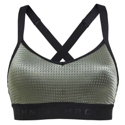 Mesh Sports Bra, Combat Green, Xs,  Röhnisch