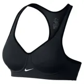 Nike Pro Rival Bra, Black/Black/White, 30c,  Nike