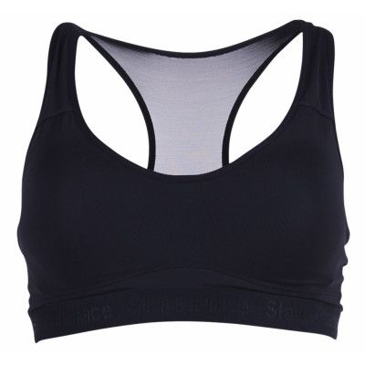 Pad Sports Bra A/B, Black, M,  Stay In Place