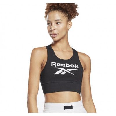 Ri Bl Cotton Bralette, Black, S,  Reebok