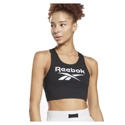 Ri Bl Cotton Bralette, Black, Xs,  Reebok