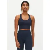 Seamless Rib Sportsbra, Black Iris, M-L,  Röhnisch