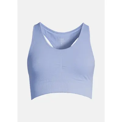 Seamless Soft Sports Bra, Breeze Blue, M,  Sport-Bh