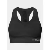 Seamless Sports Bra W, Black, L,  Exani