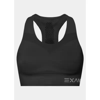 Seamless Sports Bra W, Black, L,  Exani