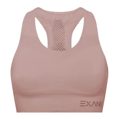 Seamless Sports Bra W, Mauve, L,  Exani