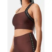Shiny Kay Sports Bra, Bitter Brown, M,  Sport-Bh