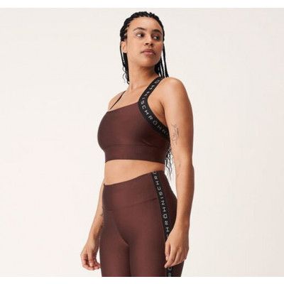 Shiny Kay Sports Bra, Bitter Brown, M,  Sport-Bh