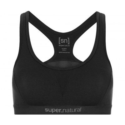 Super.natural Semplice 220 Bra Women Jet Black