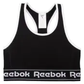 Te Linear Logo Bralette, Black, M,  Reebok