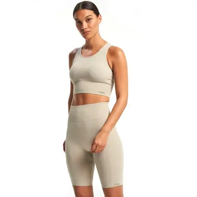 Tenson Seamless Top W Sustained Grey