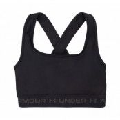 Ua Crossback Mid Bra, Black, S/M,  Under Armour