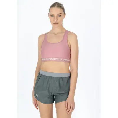 Ua Crossback Mid Bra, Pink Elixir, Xl,  Sport-Bh