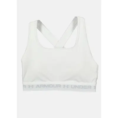 Ua Crossback Mid Bra, White, M,  Sport-Bh