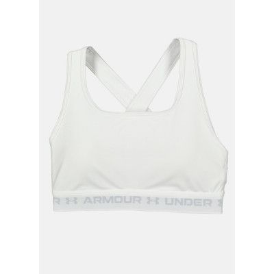 Ua Crossback Mid Bra, White, S,  Sport-Bh
