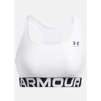 Ua Hg Mid Branded, White, S,  Löparkläder