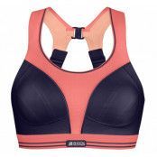 Ultimate Run Bra Padded - Blac, Citrus Pink, 75e,  Shock Arbsober