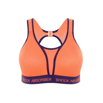 Ultimate Run Bra Padded - Blac, Citrus Pink, 85d,  Varumärken